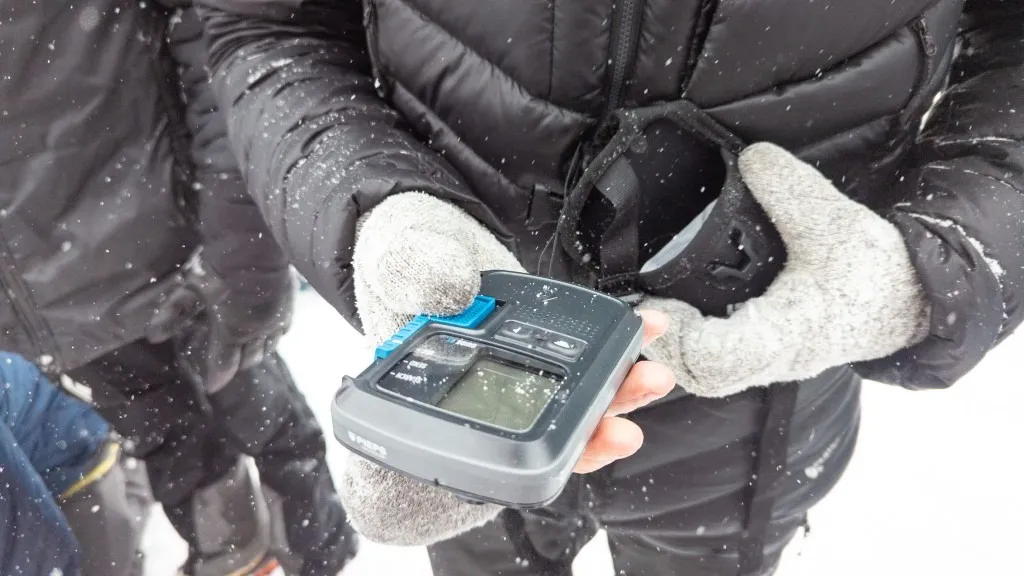 avalanche safety gear