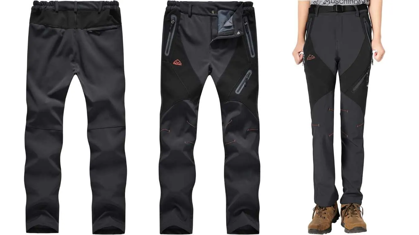 fleece-lined pants
