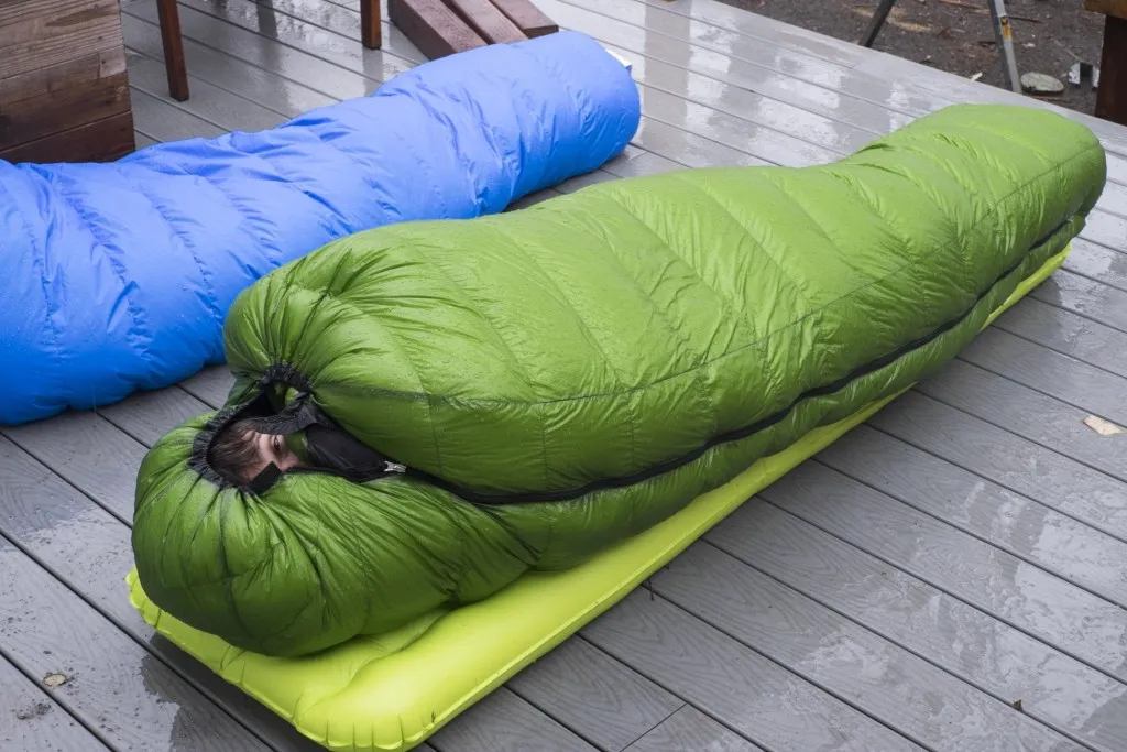 lightweight sleeping bags for winter camping