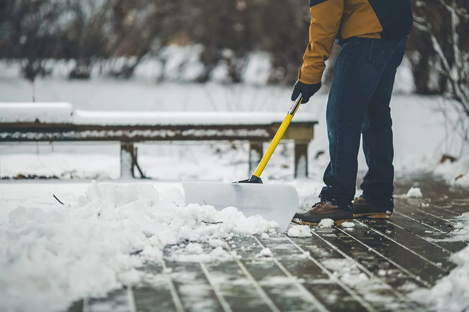 portable snow shovel