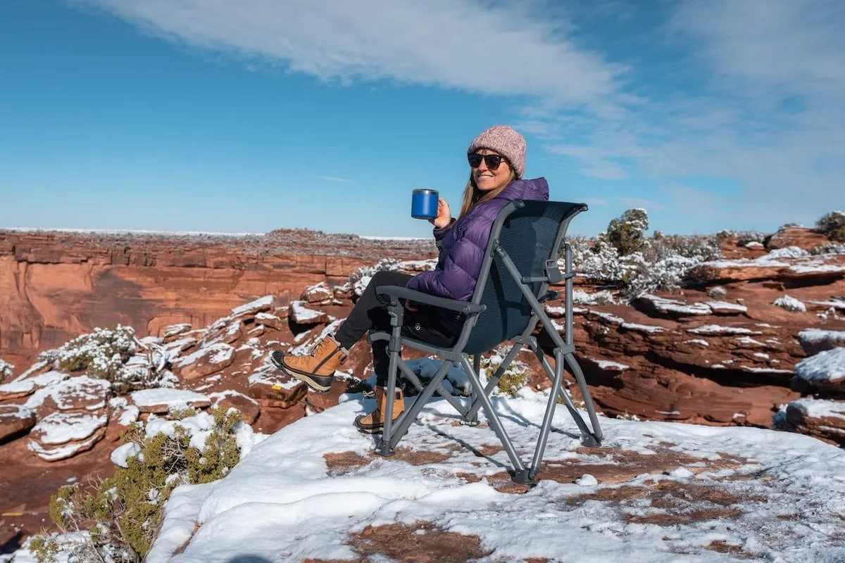 winter camping chairs