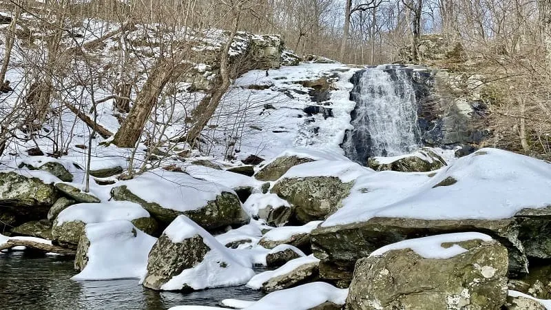 winter hiking trails in the USA