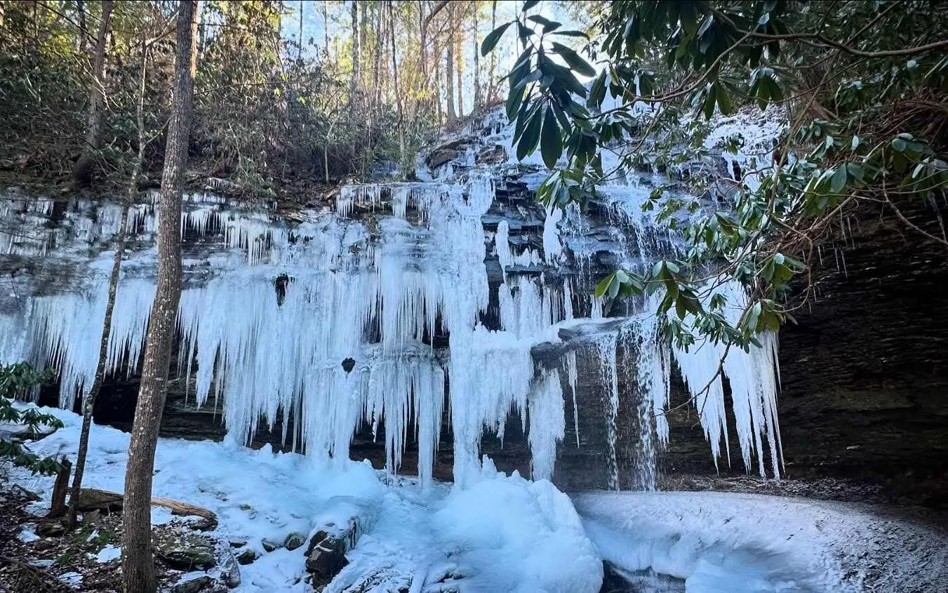 winter hiking trails in the USA