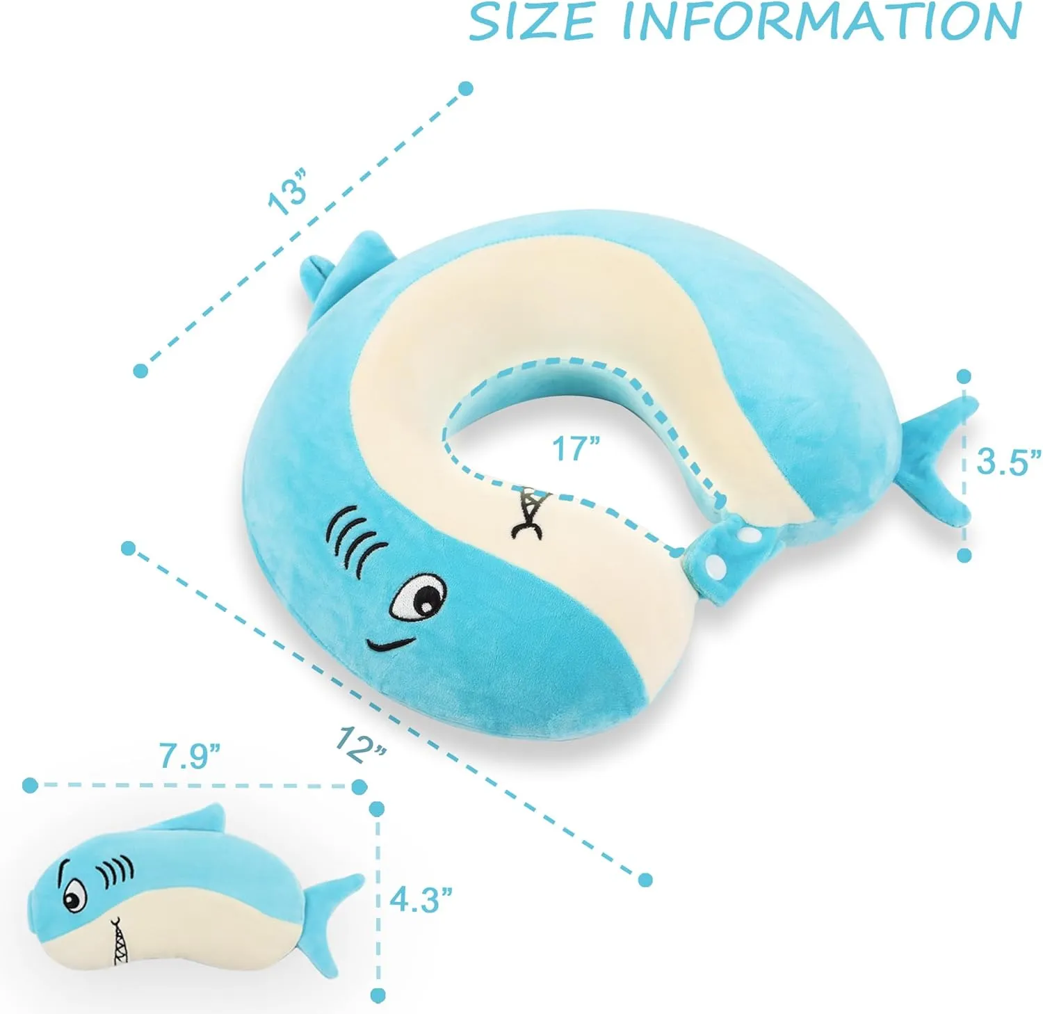 children's travel neck pillow