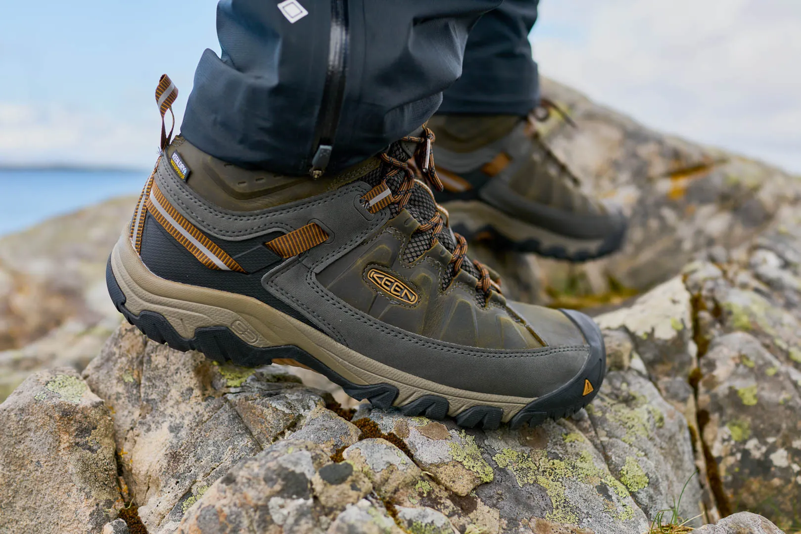 Orthopedic Mid Trekking Hiking Boots