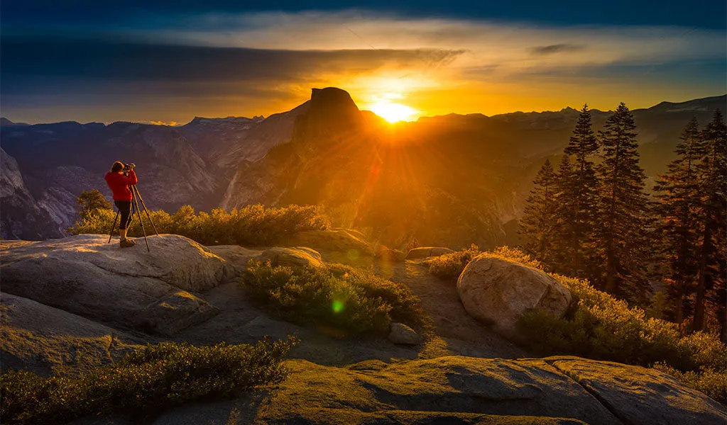 sunrise yosemite